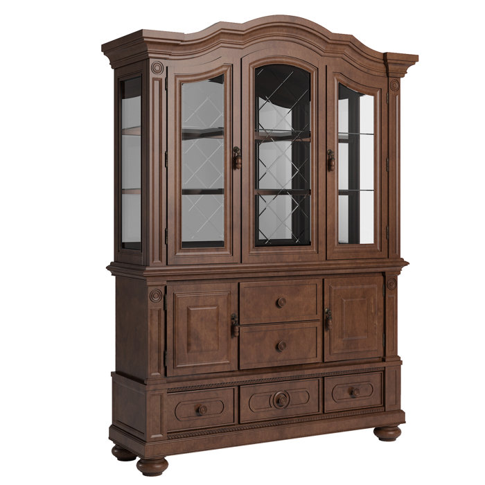 Kingstown Home 61'' Wide Solid Wood China Wayfair